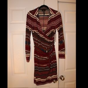 Laundry By Shelli Segal Wrap Dress